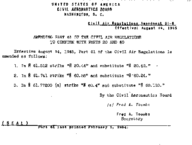 Part 61 Amendment 615 Amending Part 61 Of The Civil Air Regulations To Conform With Part 20 And 60