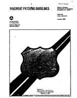 Paving Patching Guidelines