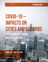COVID19  Impacts on Cities and Suburbs Key Takeaways across Multiple Sectors