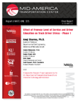 Effect of Freeway Level of Service and Driver Education on Truck Driver Stress Phase 1