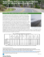 Noteworthy Practice for South Dakota HFST for Winter Road Conditions