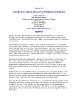 Accident Data Use and Geographic Information System GIS