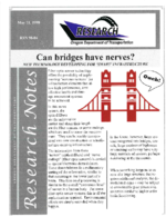 Research notes  can bridges have nerves new technology developing for smart infrastructure