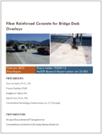 Fiber Reinforced Concrete for Bridge Deck Overlays