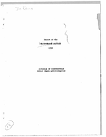 Report of the Maintenance Section 1938