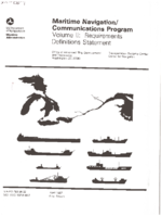 Maritime NavigationCommunications Program Volume 2 Requirements Definitions Statement