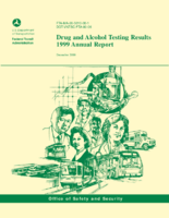 Drug and alcohol testing results 1999 annual report
