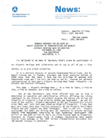 Deputy Secretary of Transportation Jim Burnley Speeches September 1986