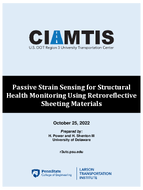 Passive Strain Sensing for Structural Health Monitoring Using Retroreflective Sheeting Materials