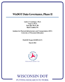 WisDOT Data Governance Phase II