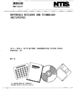 Materials Research and Technology Initiatives