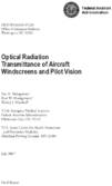 Optical Radiation Transmittance of Aircraft Windscreens and Pilot Vision
