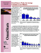OmniStats From Home to Work the Average Commute is 264 Minutes