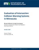 Evaluation of Intersection Collision Warning Systems in Minnesota