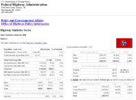 Highway Statistics Series State Statistical Abstracts 2010  Tennessee