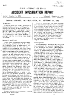 Investigation of Aircraft Accident COLONIAL AIRLINES BURLINGTON VT 19480920