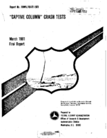 Captive Column Crash Tests  Crash Testing of a Light Standard Luminaire Pole