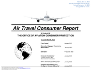 Air Travel Consumer Report March 2023
