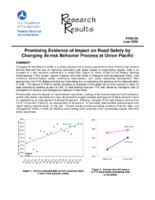 Promising Evidence of Impact on Road Safety by Changing AtRisk Behavior Process at Union Pacific