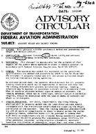 AC 12027 Aircraft Weight and Balance Control