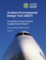 Aviation Environmental Design Tool AEDT Uncertainty Quantification Supplemental Report Version 2a Service Pack 2 SP2