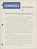 Remarks by Alan S Boyd Under Secretary of Commerce for Transportation to Representatives of Associations of State and Local Government Officials