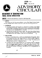 AC 0044B Status of Federal Aviation Regulations