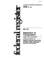 PART 135 AMENDMENTS 13546