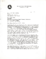 Letter From William Coleman Jr to Mayor Bradley and Mr Cook