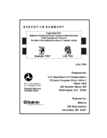 Evaluation Plan National Advanced Rural Transportation Systems Field Operational Tests of Traveler Information Services in Tourism Areas Executive Summary