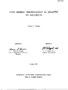 Type airman certification as related to accidents