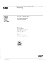 Traffic Congestion The Need And Opportunity For Federal Involvement Testimony Of Eleanor Chelimsky