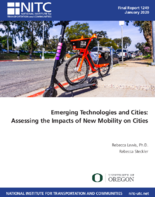 Emerging Technologies and Cities Assessing the Impacts of New Mobility on Cities