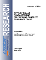 Developing and Characterizing SelfHealing Concrete for Bridge Decks