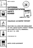 Interstate Commerce Commision Report of the Accident  Investigation Occuring on the UNION PACIFIC FREIGHT TRAINS NORTH PLATTE NE
