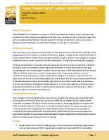 Public Transit Safety Among University Students Brief