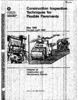 Construction Inspection Techniques for Flexible Pavements