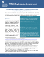Temperature and Precipitation Impacts to Pavements on Expansive Soils Proposed State Highway 170 in North Texas