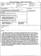 The geographic distribution of HMOF and TTF revenues and allocations in Virginia from FY 88 through FY 92