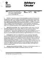 AC 2520 Pressurization Ventilation and Oxygen Systems Assessment for Subsonic Flight Including High Altitude Operation