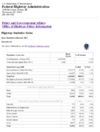 Highway Statistics Series State Statistical Abstracts 2011  Massachusetts