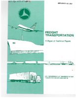 Freight Transportation  A Digest of Technical Papers Volume 1