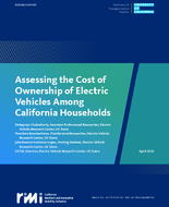 Assessing the Total Cost of Ownership of Electric Vehicles Among California Households