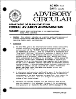 AC 9118 Course Needle Oscillations on Vhf Omnidirectional Range VOR Receivers