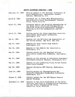 Deputy Secretary of Transportation Jim Burnley Speeches 1984