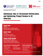 Minimizing Take of Threatened Rattlesnakes and Optimizing Project Review in SE Nebraska