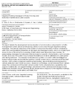 Targeted Warning Messages to Protect Moving and Stationary Maintenance Lane Closures