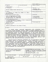 Raised Pavement Marker Reflectivity