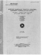 Airport Surface Traffic Control Concept Formulation Study  Volume II Operations Analysis of OHare Airport  Part 1