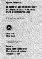 An Occurrence and Distribution Survey of Expansive Materials in the United States by Physiographic Areas